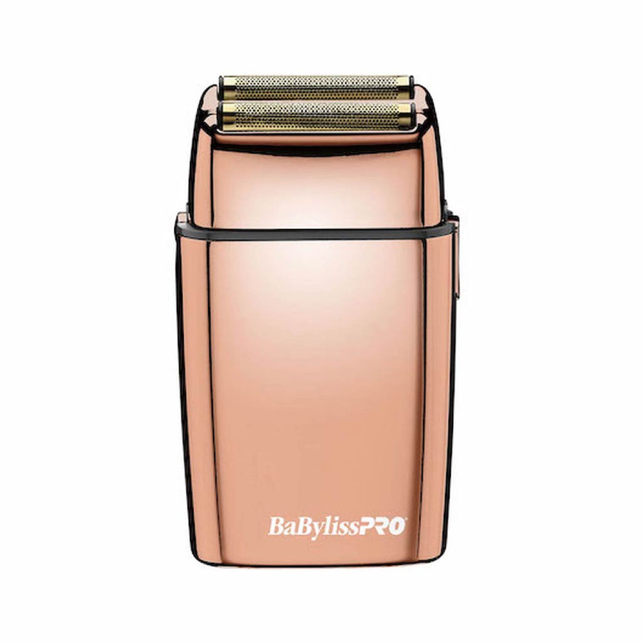 BaBylissPRO®  Rose Gold FOILFX02 Cordless Metal Double Foil Shaver