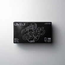 L3VEL3 Professional Nitrile Gloves 100 Pack Latex-Free