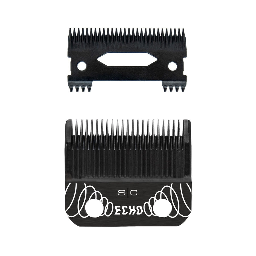StyleCraft Echo Black DLC Clipper Blade and Deep Tooth Cutter Set