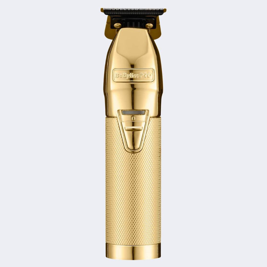 BaBylissPRO GoldFX+ All-Metal Lithium Outlining Trimmer Gold