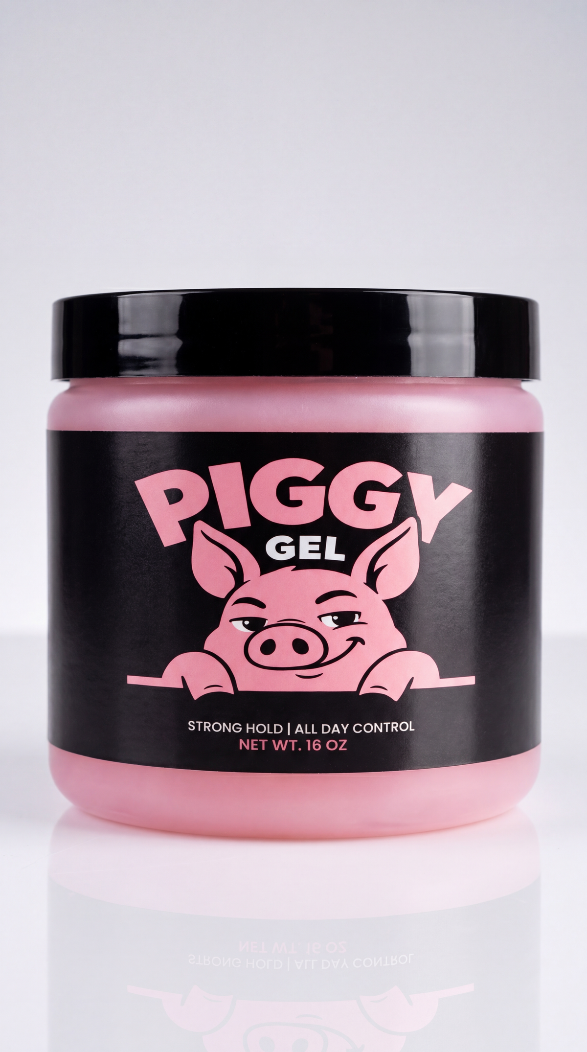 Piggy Gel – Strong Hold Styling Gel (16 oz)