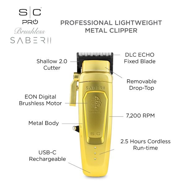 Gold Style Craft Saber Clipper