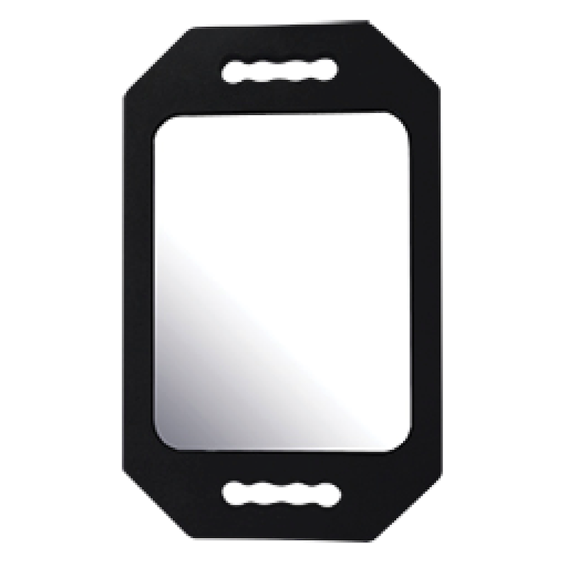 Double Handle Cushion Mirror